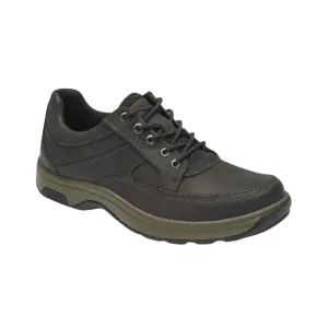 Men's Midland Waterproof Oxford - Brown Nubuck (2E Width)