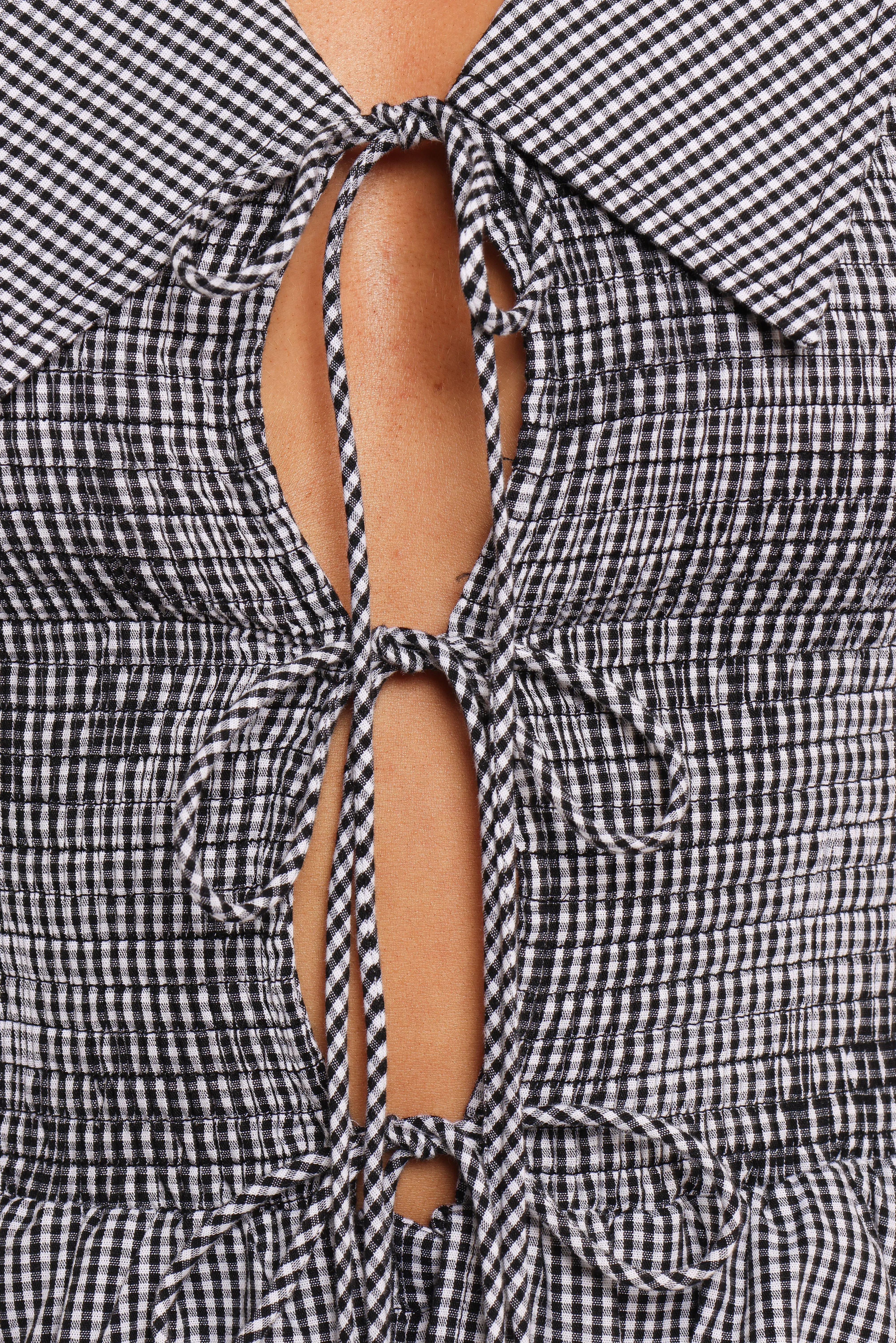 Mikae Playsuit - Gingham