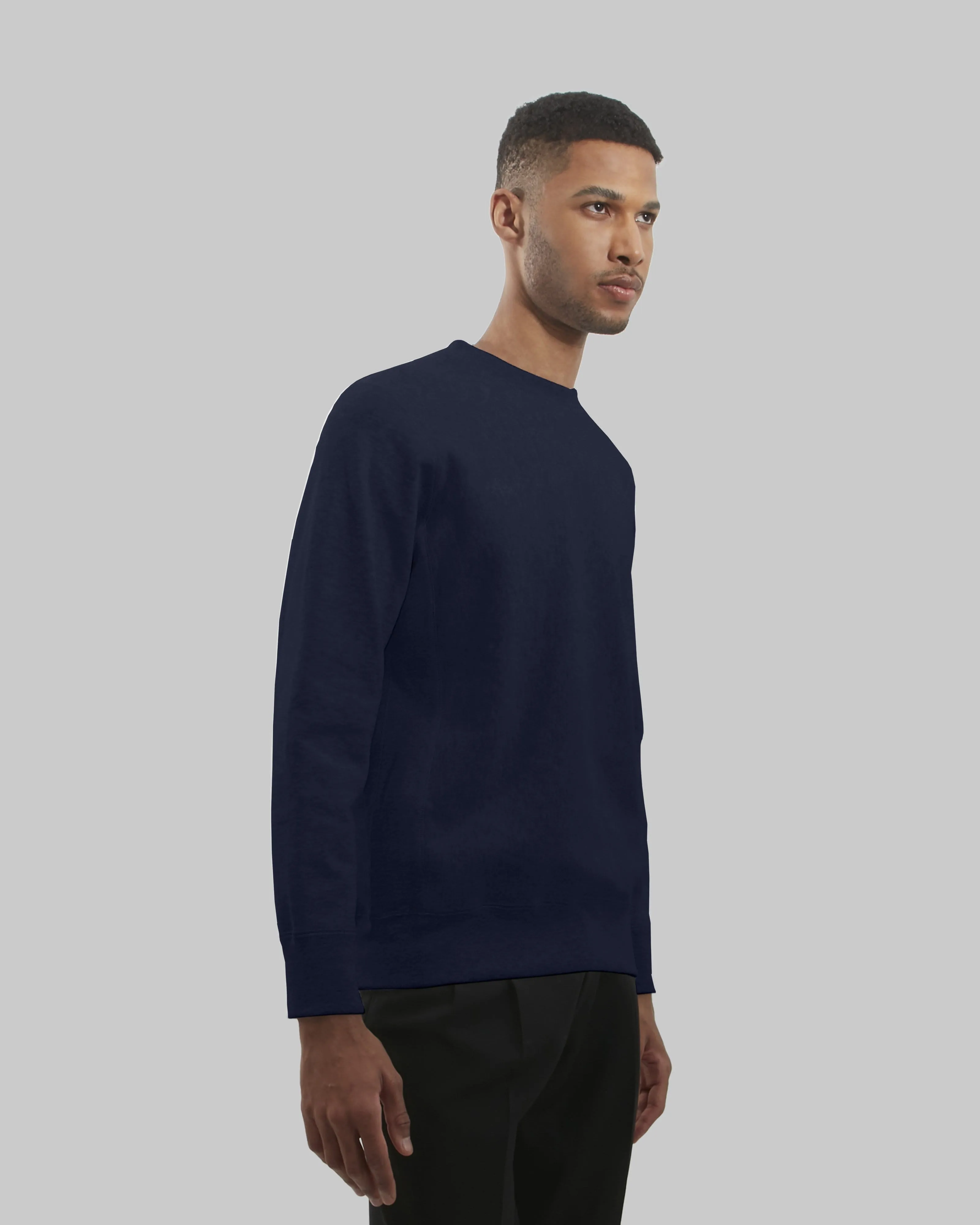 Myles Unisex Classic Fit Heavyweight American Cotton Crewneck | Multiple Colours