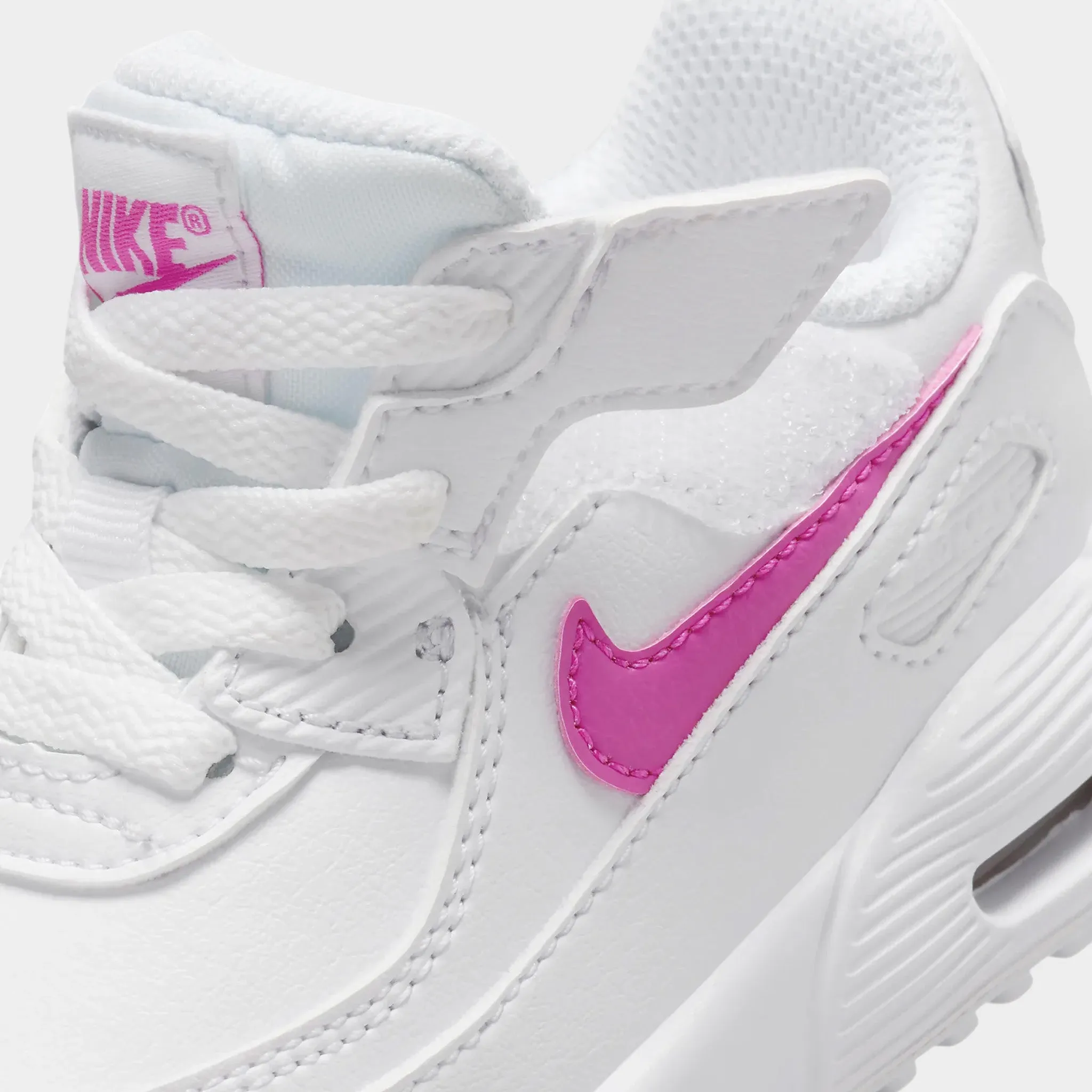 Nike Air Max 90 EasyOn White / Laser Fuschia