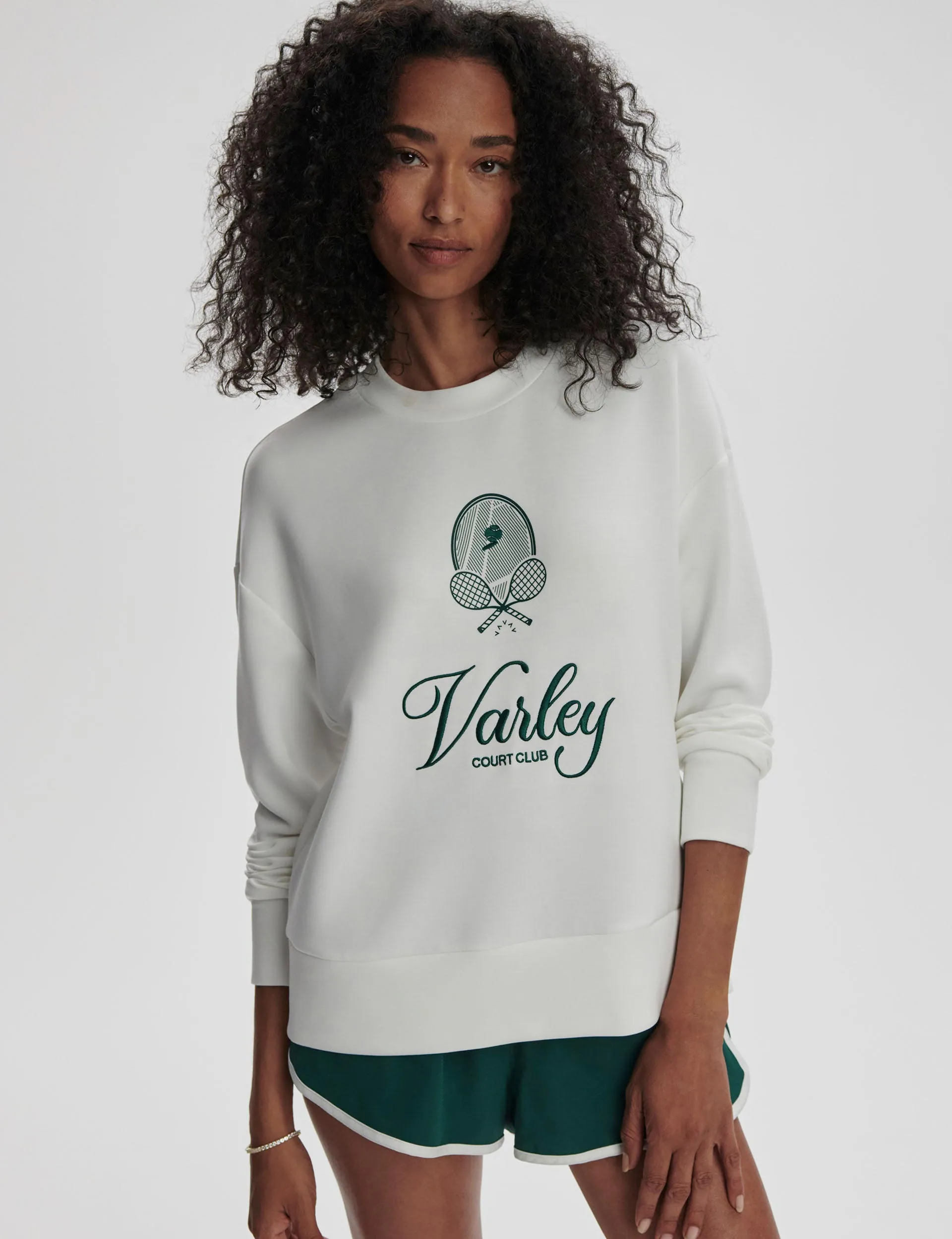 Rasco Namesake Sweat - White/Forest