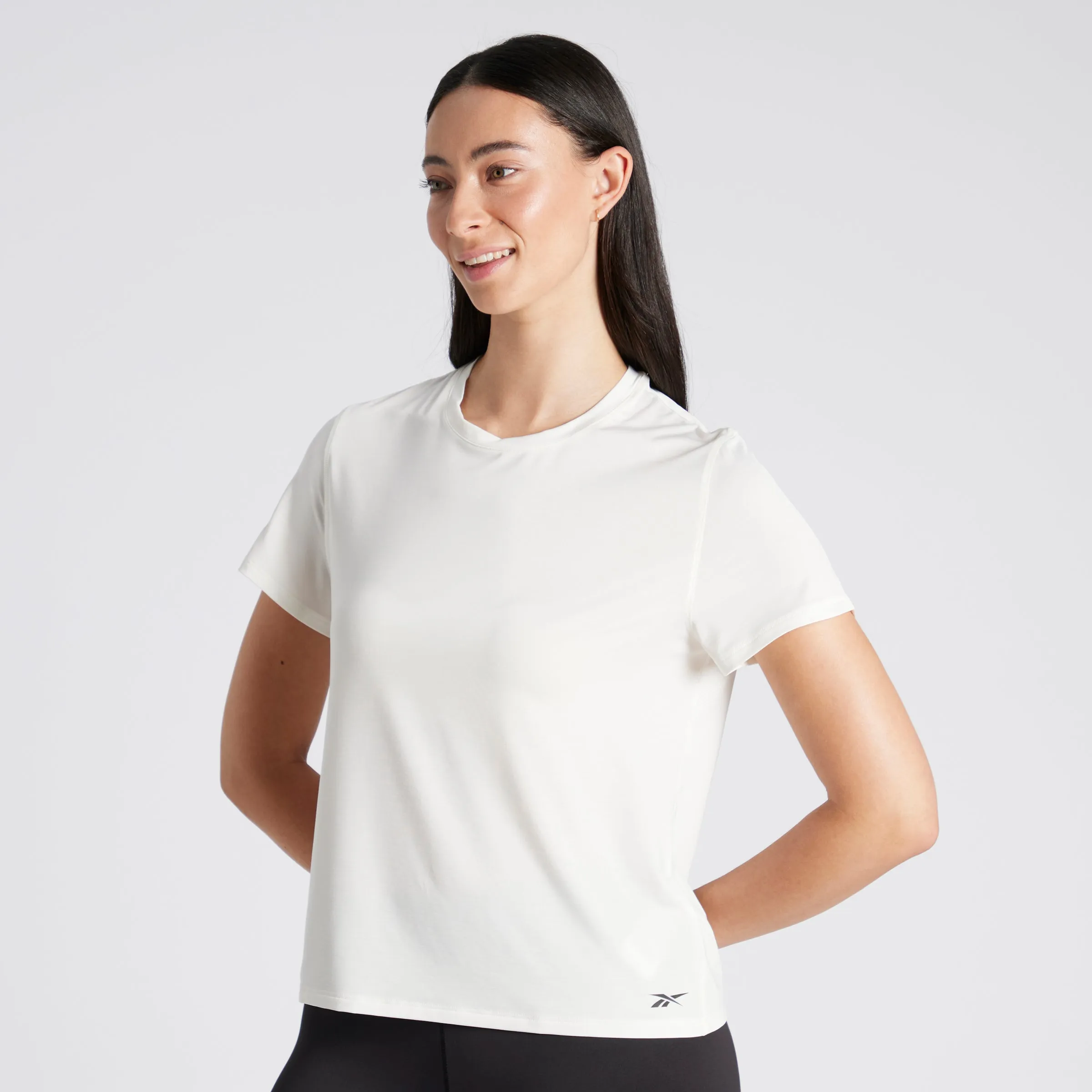 Rbk-Chill Athletic Tee Chalk