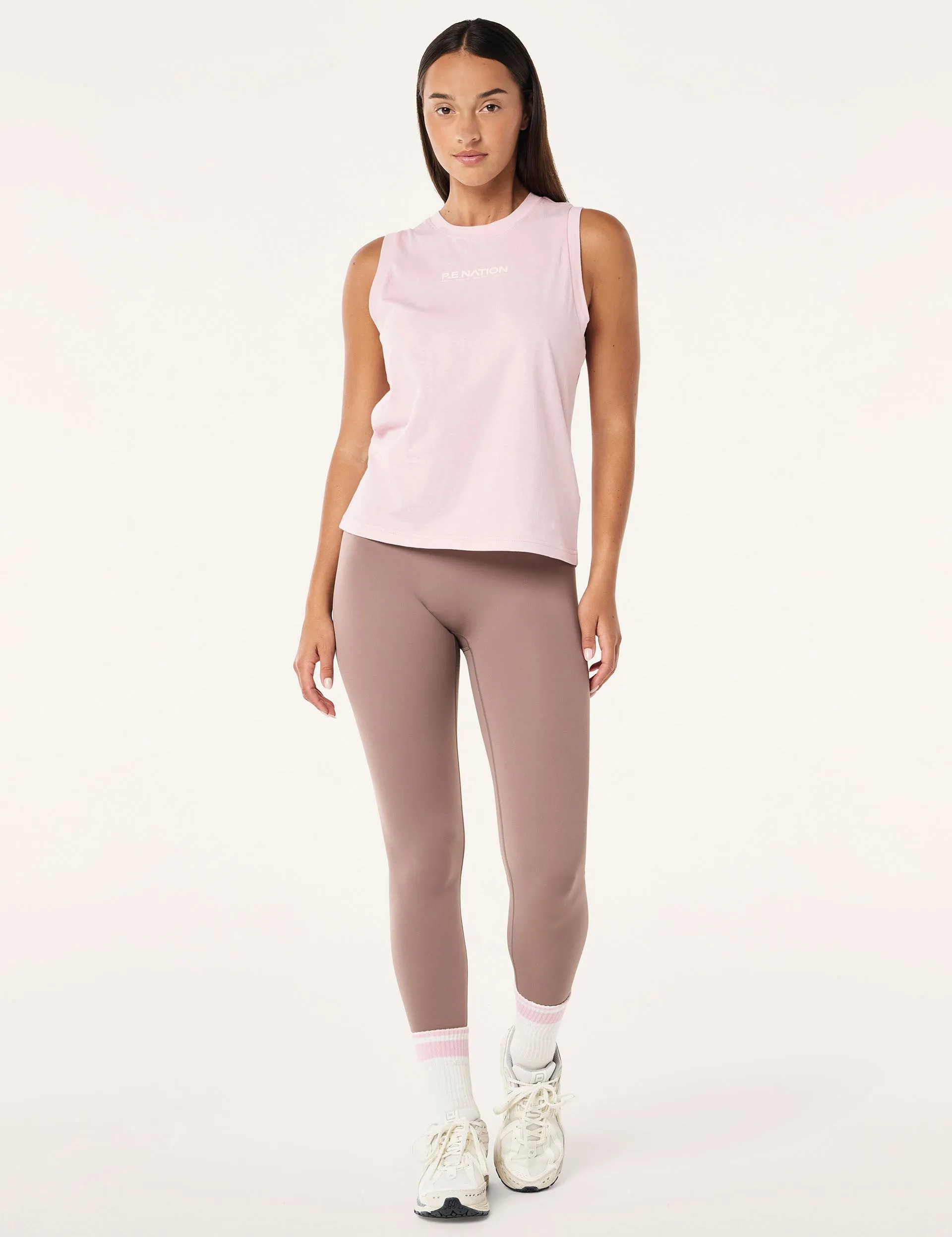 Shuffle Tank - Chalk Pink