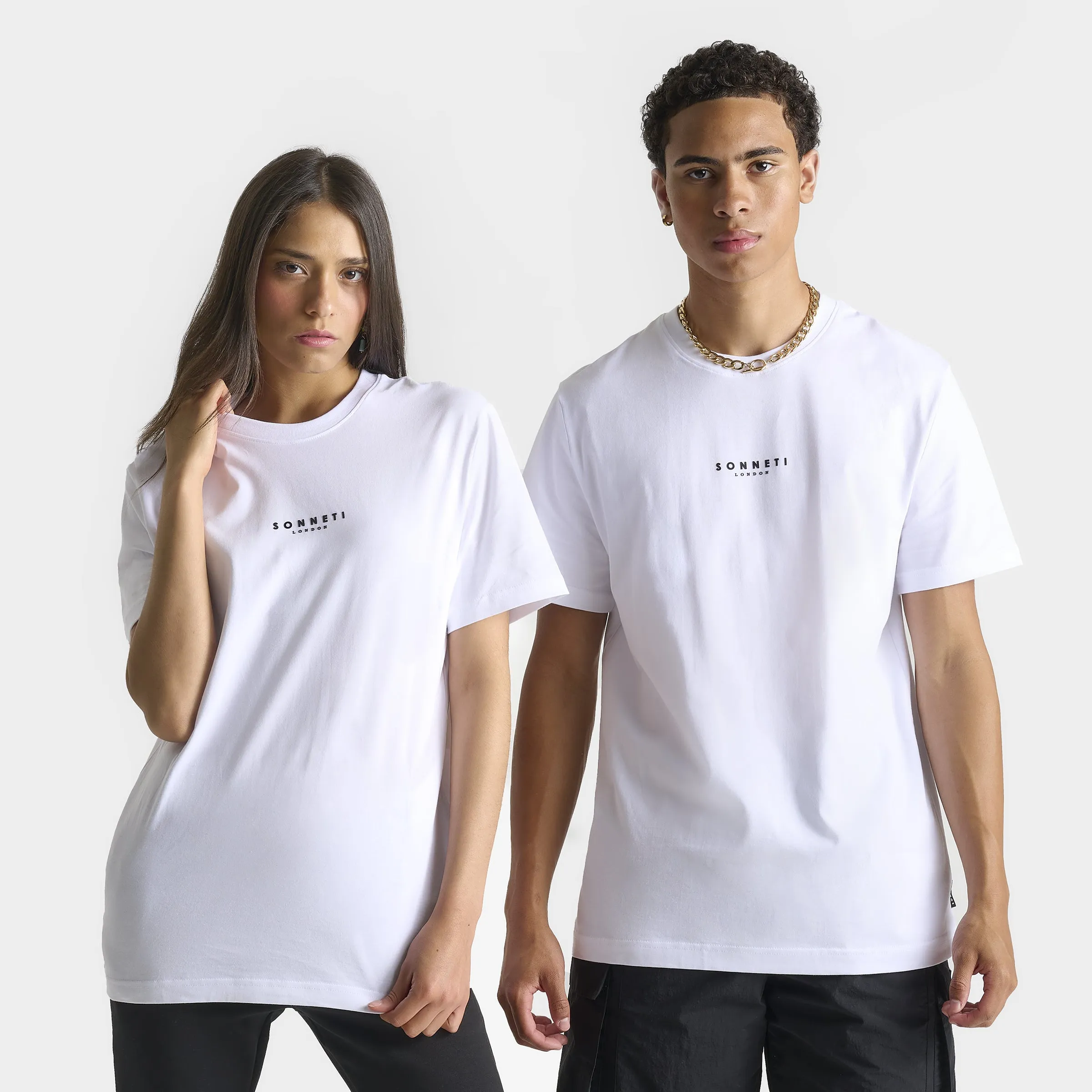 Sonneti London T-Shirt / Optic White