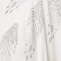 Sparkly Feather Print Relaxed T-Shirt