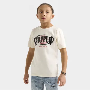 Supply & Demand Junior Boys' Chrome Tee Tofu / Chinese Red