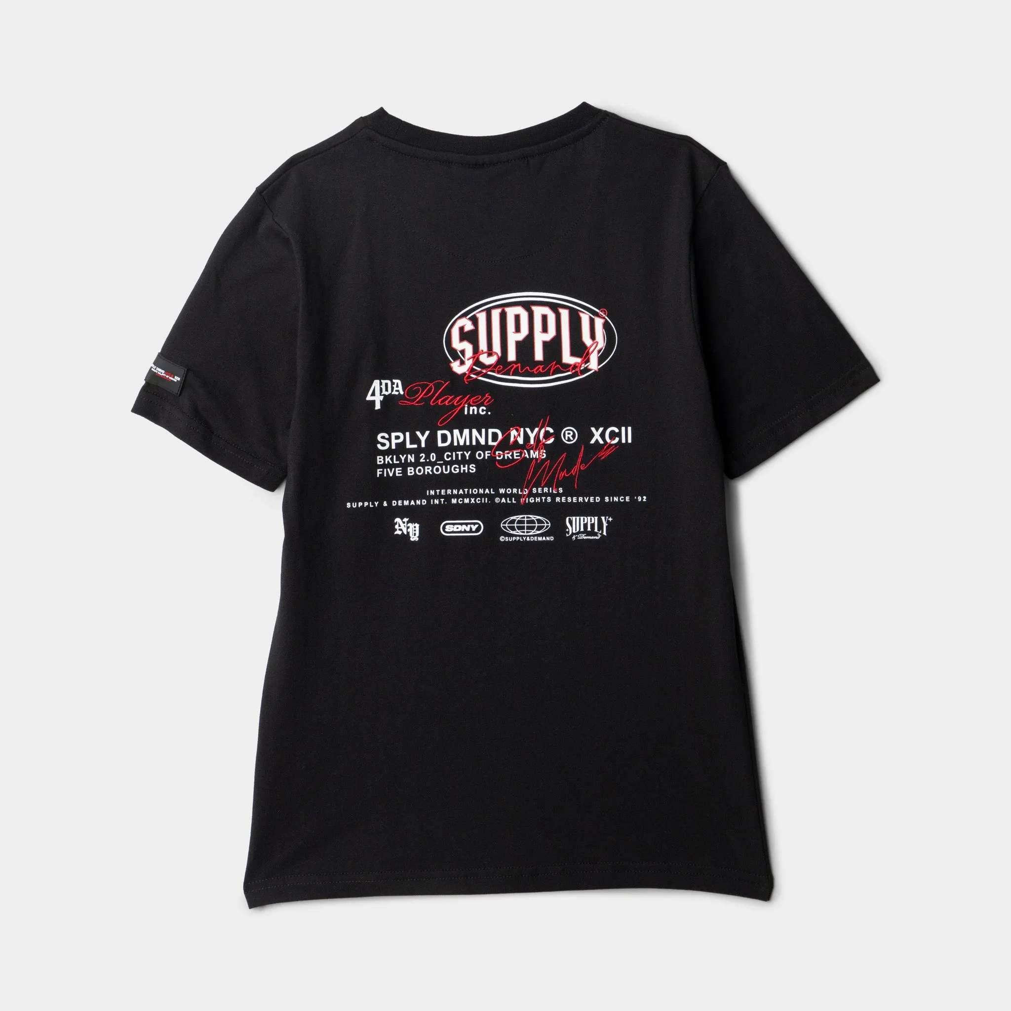 Supply & Demand Junior Boys' Targon T-shirt / Black