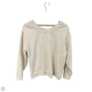 Sweatshirt Crewneck By Dex In Cream, Size: S