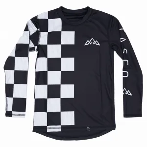 TASCO MTB Mullet Reversible Ride Jersey (L/S) - Checkmate