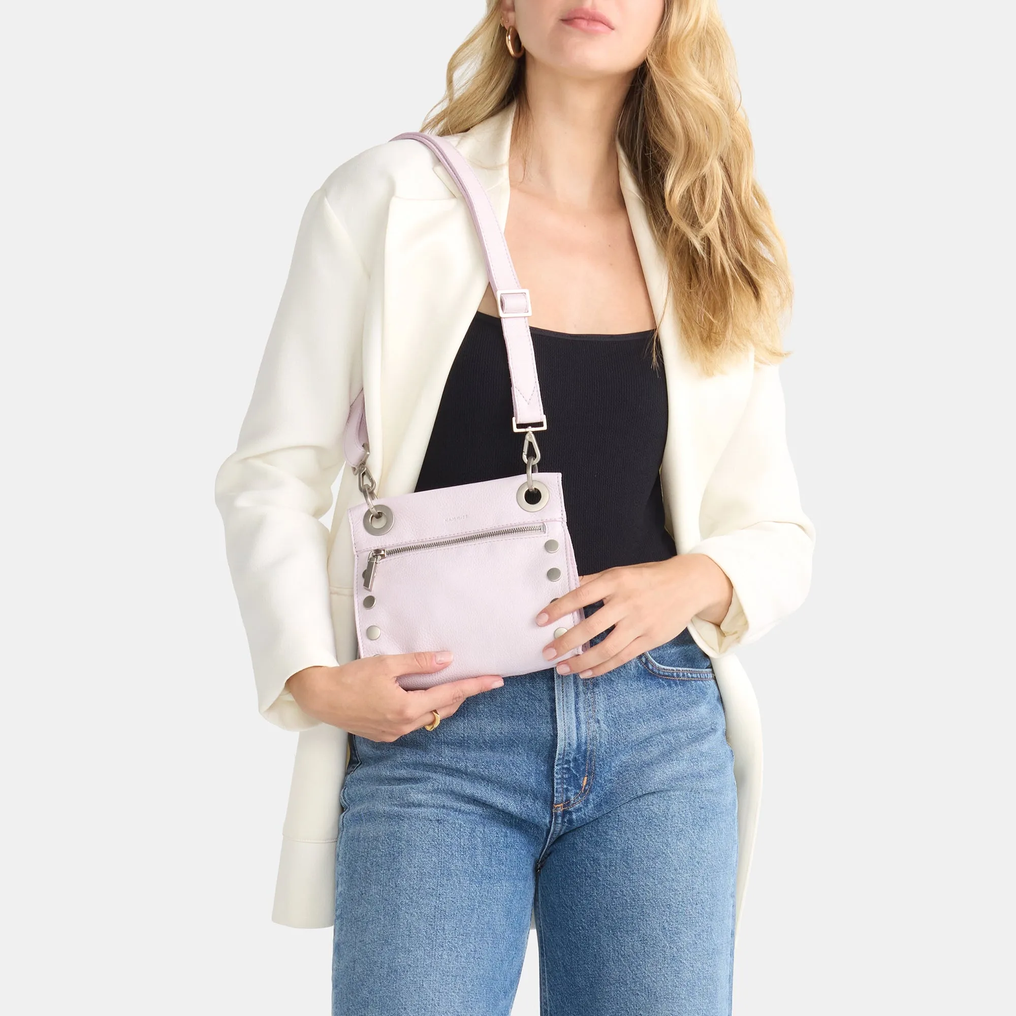 Tony | Pastel Lilac/Brushed Silver | Sml