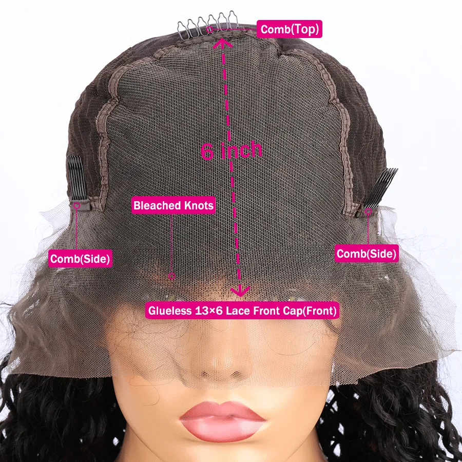 Tuneful Double Drawn Elegant Chest Length 99J Burgundy Colored Glueless 6x5 Wear Go 13x6 Lace Wigs