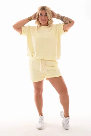 Twin set short Brooklyn lichtgeel
