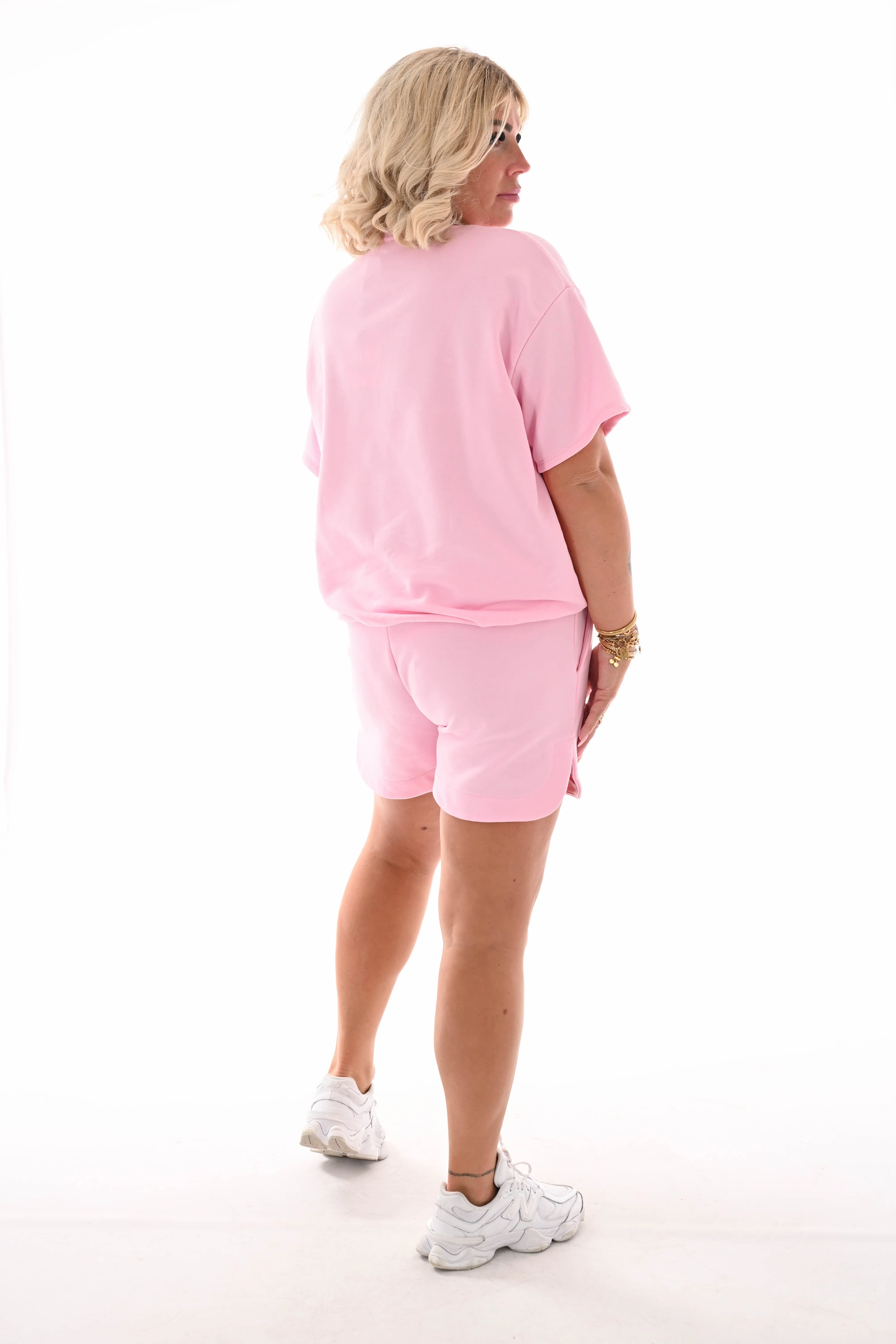 Twin set short Brooklyn lichtroze