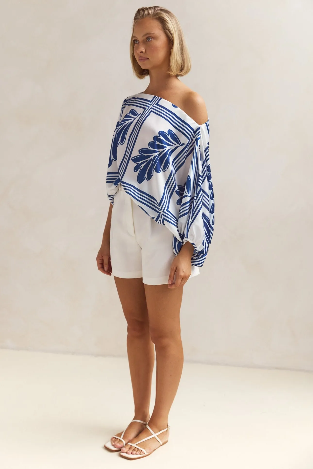 Veronica Top (Dark Blue)