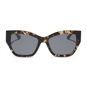 VIVIENNE - ESPRESSO TORTOISE   GREY   POLARIZED SUNGLASSES