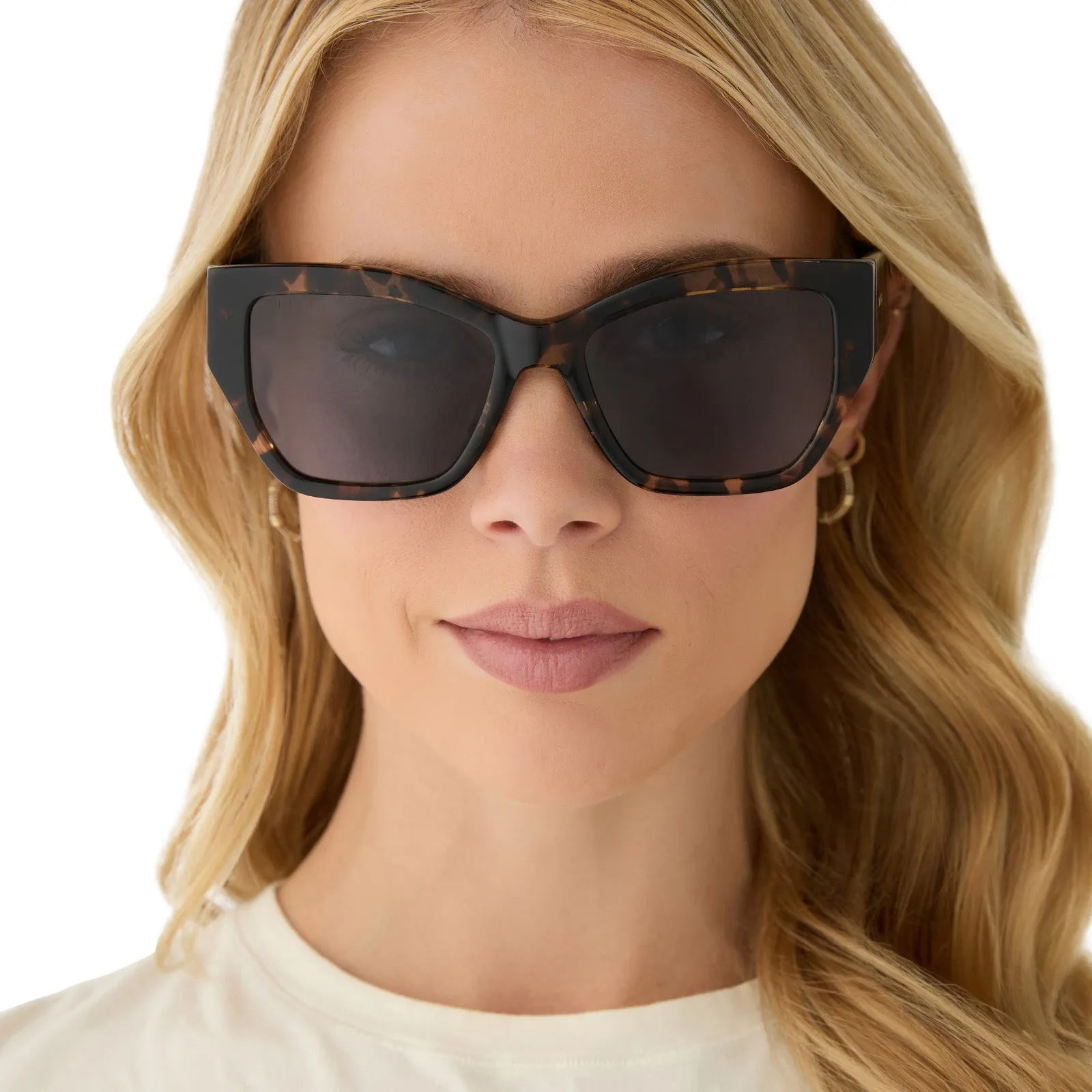 VIVIENNE - ESPRESSO TORTOISE   GREY   POLARIZED SUNGLASSES
