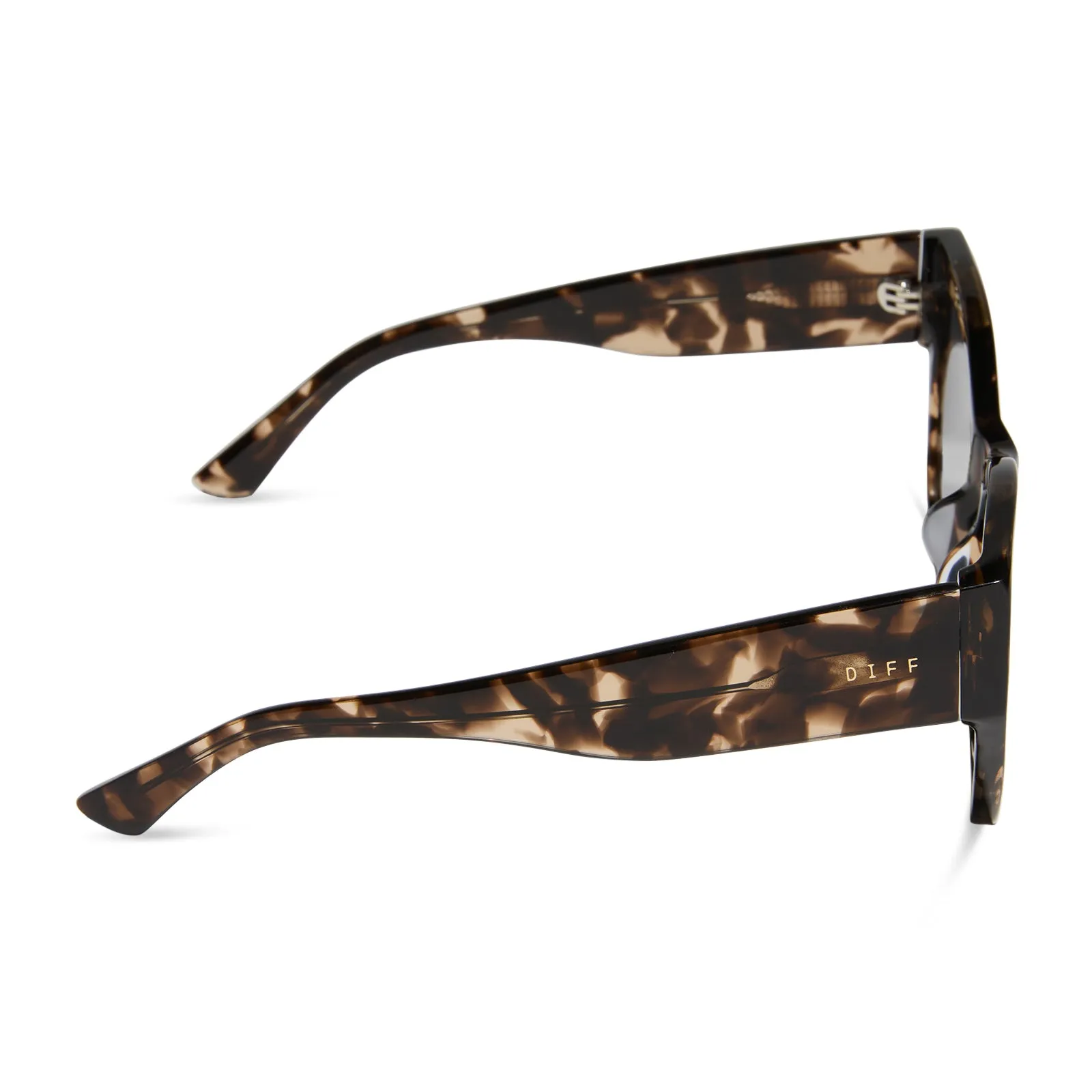 VIVIENNE - ESPRESSO TORTOISE   GREY   POLARIZED SUNGLASSES