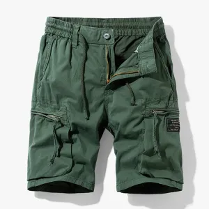 West Louis™ Brand Cargo Shorts with Vintage Classic Style