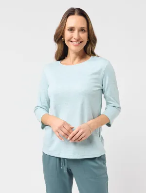 Winterlock 3/4 Sleeve Top