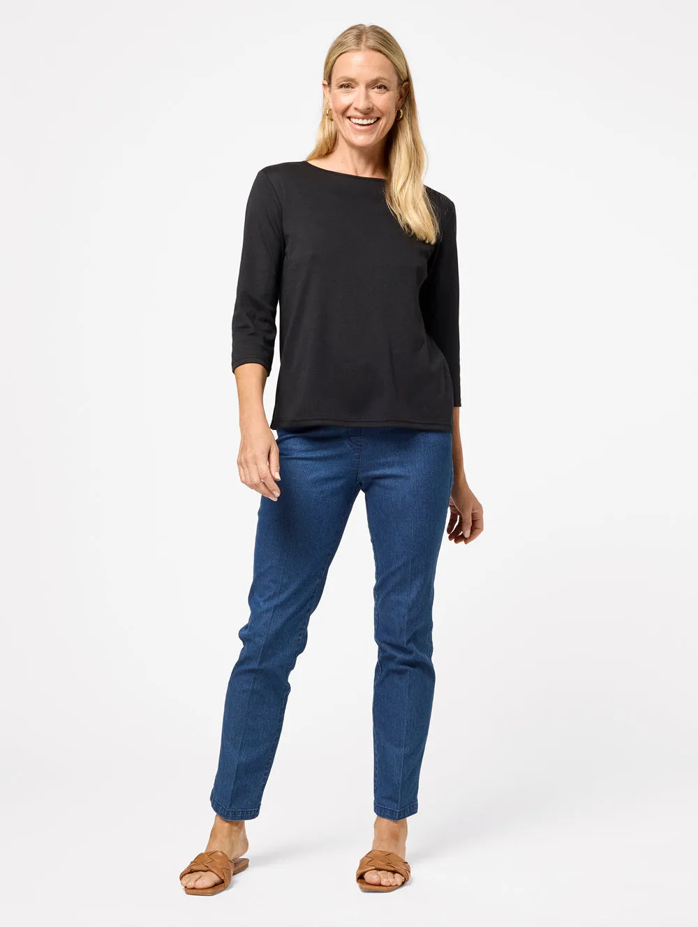 Winterlock 3/4 Sleeve Top
