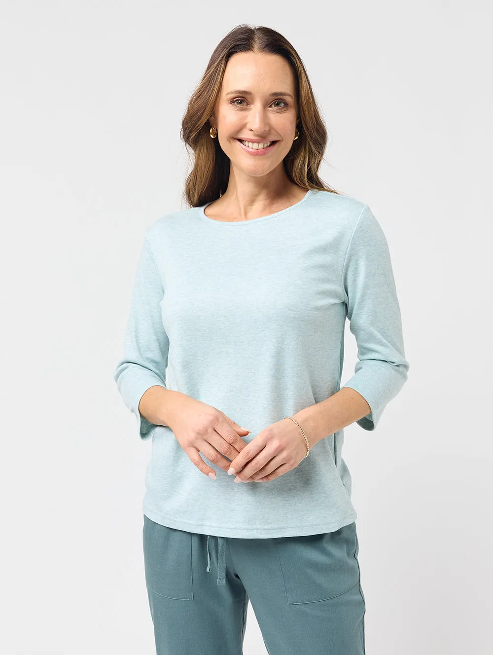 Winterlock 3/4 Sleeve Top