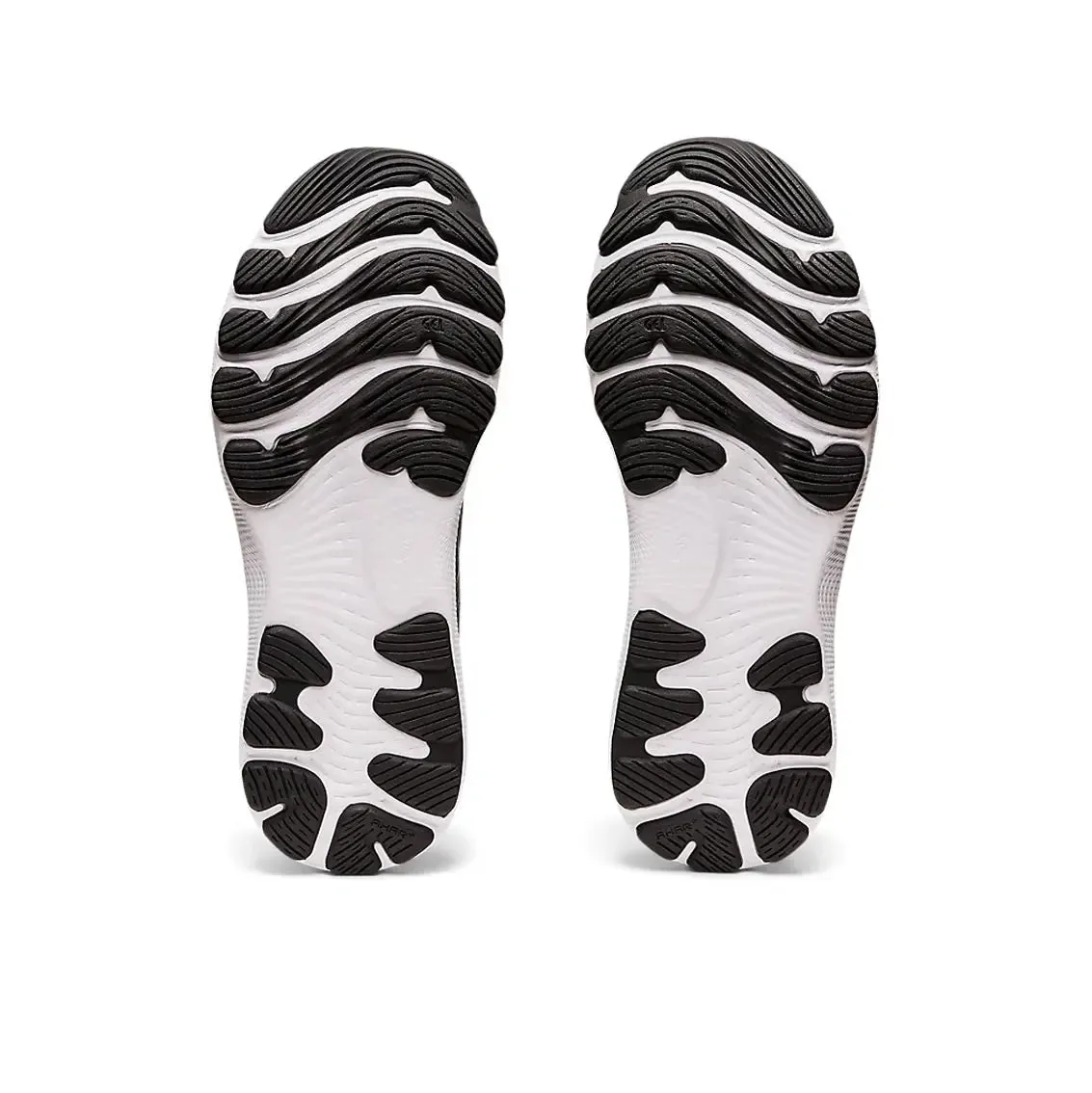 Womens ASICS GEL-Nimbus 24 (Wide) - Black / Pure Silver
