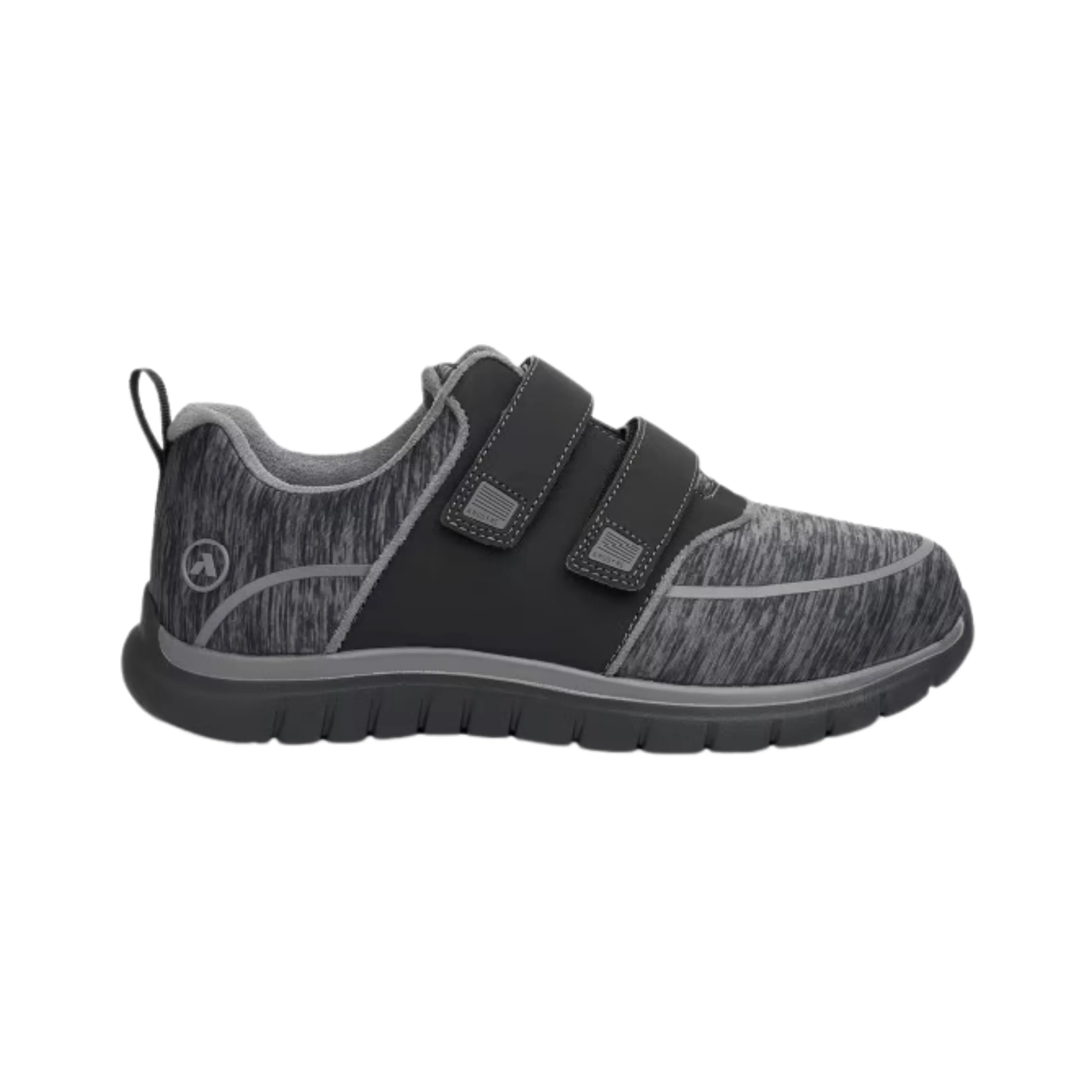 Women's Sport Double Depth #77 - Black/Grey (X-Wide Width)